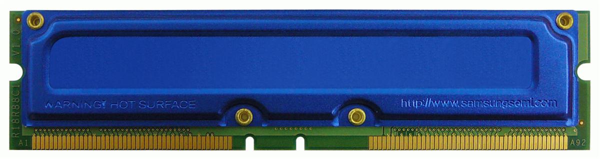 GAB64186 Future Memory 128MB PC800 800MHz ECC 184-Pin RDRAM RIMM Memory Module