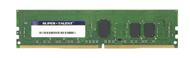 F21EA4GH Super Talent 4GB PC4-17000 DDR4-2133MHz ECC Unbuffered CL15 288-Pin DIMM 1.2V Single Rank Memory Module