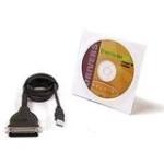 F5U002 Belkin USB to Parallel Printer Adapter Centronics Male, Type A Male USB 6ft