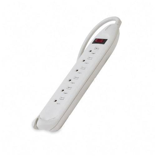STP160 Belkin 6-Outlets Power Strip 3-prong Plug Receptacle: 6 x NEMA 5-15R 4 ft Cord