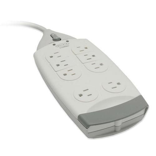 F9S800-06 Belkin 1770J 150Kcew 8Out 6'Cord Rtang Plg Sftycovs Cablemgt