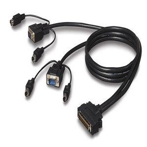 F1D9400-15 Belkin OmniView Dual Port Ps/2 and VGA Cable Kit 15ft