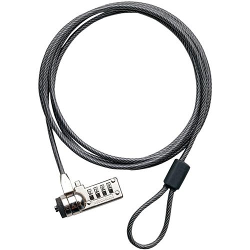 PA410S Targus DEFCON Serialized Cable Lock (SCL) Combination Lock Galvanized Steel 6.5ft