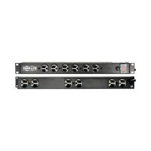 DRS1215 Tripp Lite 1u Rm Surge 14rcptl 15ft Cord 1050j 15a Cb Ul