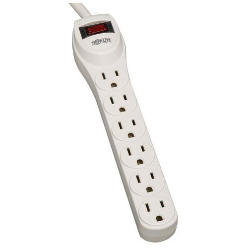 TLP602 Tripp Lite Surge Suppressor 6-outlet w/2ft cord 250-Joules