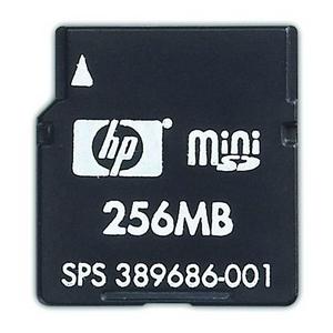 FA603A HP 256MB miniSD Flash Memory Card