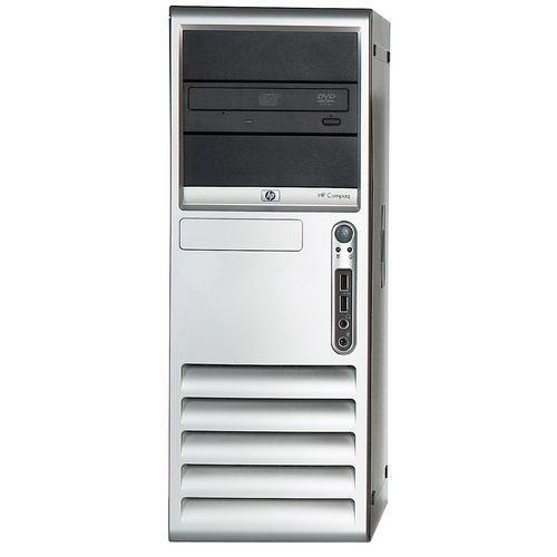 ET088AV HP Business Desktop dc7700 GE031ET Desktop Computer - Intel Core 2 Duo E6300 1.86 GHz - Convertible Mini-tower (Refurbished)