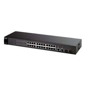 ES1528 Zyxel Dimension ES-1528 24-Ports SFP Managed Fast Ethernet Switch 24 x 10/100Base-TX 2 x 10/100/1000Base-T (Refurbished)