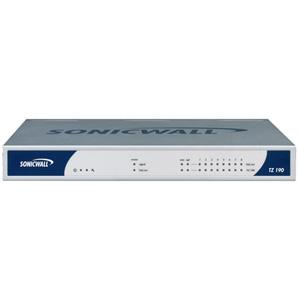 01-SSC-6855 SonicWALL Secure TZ 190 Firewall/VPN Security Appliance (24x7) 8 x 10/100Base-TX LAN 1 x 10/100Base-TX WAN (Refurbished)