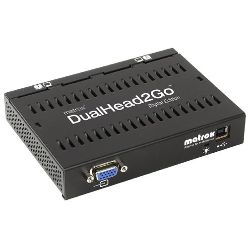 D2G-A2D-IF Matrox Graphics Dualhead2go Digital Edition 2ports Ext.