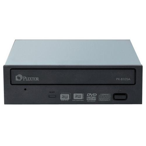 PX-810SA/SW-BL Plextor PX-810SA 18x DVD RW Drive Double-layer DVD-RAM/ R/ RW Serial ATA Internal Black