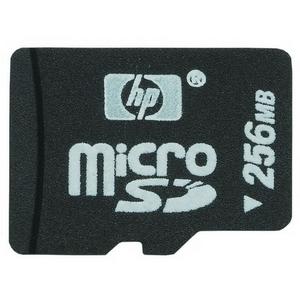 FA874AA#AC3 HP 256MB microSD Flash Memory Card for iPAQ