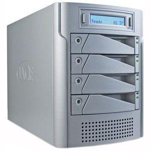 301248U LaCie Biggest Quadra 4-bay 2TB Installed HDD USB 2.0 eSATA FireWire 800 External Hard Drive Array (Refurbished)