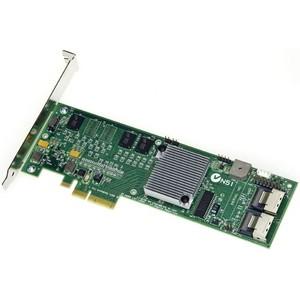 SRCSATAWB Intel 128MB Cache 8-Port SATA 3Gbps PCI Express 2.0 x4 Low Profile MD2 RAID 0/1/5/6/10/50/60 Controller Card