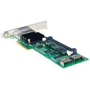 SRCSASJV Intel 512MB Cache 8-Port SAS 3Gbps / SATA 3Gbps PCI Express x8 Low Profile MD2 RAID 0/1/5/6/10/50/60 Controller Card