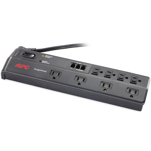 P8T3-CN APC SurgeArrest Home/Office 8-Outlets Surge Suppressor Receptacles: 8 (Refurbished)