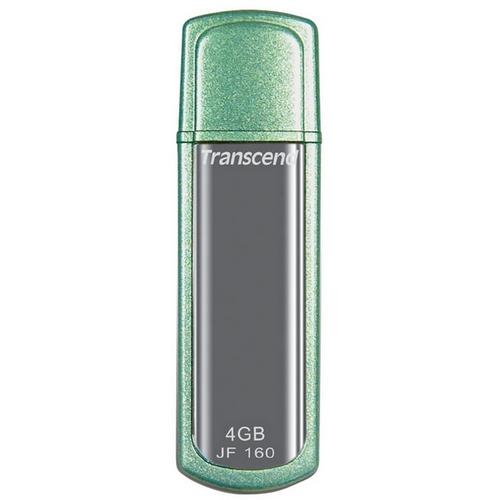 TS4GJF160 Transcend JetFlash 160 4GB USB Flash Drive (Green)