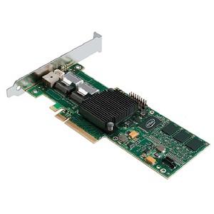 SRCSASBB8I Intel 256MB Cache 8-Port SAS 3Gbps / SATA 3Gbps PCI Express 2.0 x8 Low Profile MD2 RAID 0/1/5/6/10/50/60 Controller Card