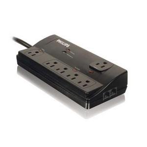 spp3225wa/17 Philips Think green 6 Outlet Surge Suppressor Receptacles: 6 2160J