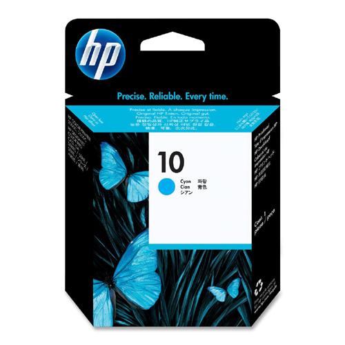 C4801A HP 10 Cyan Printhead Cyan Inkjet 12000 Page 1 Each Retail (Refurbished)