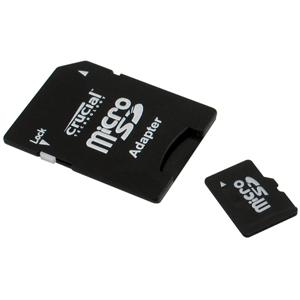CT1GBUSD Crucial 1GB microSD Flash Memory Card