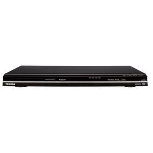 SD7200 Toshiba Upconversion DVD Player DVD+RW, DVD-RW, CD-RW DVD Video, CD-DA, Video CD, SVCD, MP3, WMA, DivX, JPEG Playback Progressive Scan Black (Refurbished)