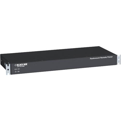 PS568A Black Box 8-Outlets 8 x NEMA 5-15R 1U Horizontal Rack-Mount Power Distribution Unit (PDU) (Refurbished)