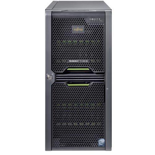 S26361-K1266-V201 Fujitsu PRIMERGY TX200 S5f Barebone System Intel 5500 Socket B Xeon (Dual-core), Xeon (Quad-core) 96GB Memory Support Gigabit Ethernet 5U Tower