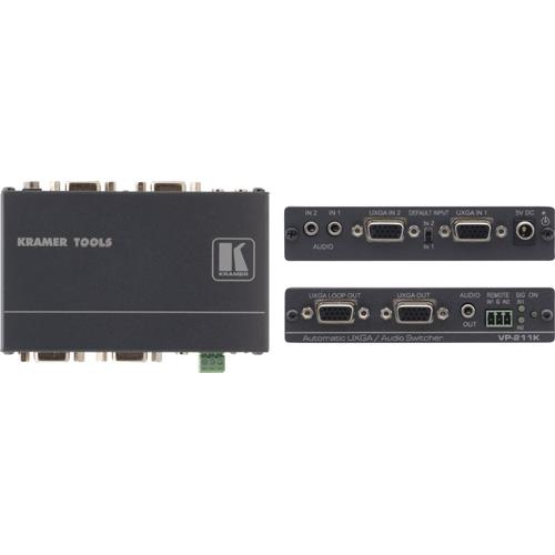 VP-211K Kramer Video Switch 2 x HD-15 Video In 2 x HD-15 Video Out UXGA