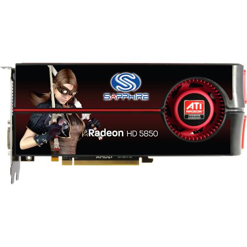 100282-2SR Sapphire Radeon HD 5850 1GB 256-Bit GDDR5 PCI-Express 2.0 Dual DVI/ HDMI/ DisplayPort Video Graphics Card