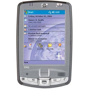FA301A#ABC HP Ipaq Hx2755 Pda 624MHz 128MB 3.534 Wi-fi (802.11b) Bt Serial Ir Biometrics Security Fa300a