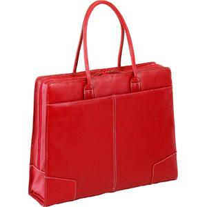 PT186AA HP Women's Signature Leather Notebook Bag Top-loading Leather Red (Refurbished)