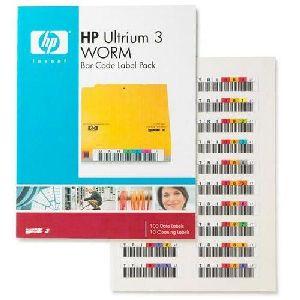 Q2008A HP Ultrium 3 WORM Bar Code Label Pack 100 x Label