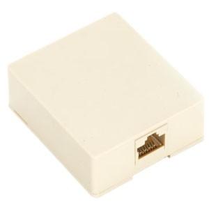 FM014 Black Box 1 Socket Network Mounting Box