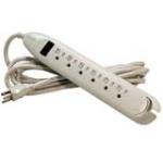 STP160-12 Belkin ProStrip Stanley Six Outlet Power Strip Receptacle: 6 12ft