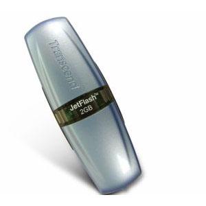 TS2GJF120 Transcend 2GB Jetflash 120 Flash Drive (Light Blue)