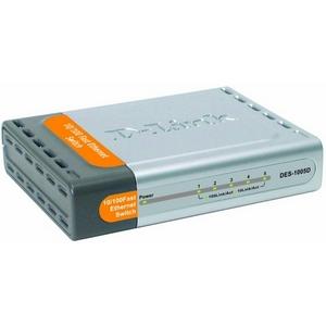 DES-1005D/E D-Link 5-Ports Fast Ethernet Network Switch Auto Uplink (Refurbished)